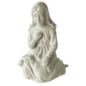 ‼️SOLD‼️ Vintage Avon Nativity Collectibles "Mary" White Porcelain Figure, 1982